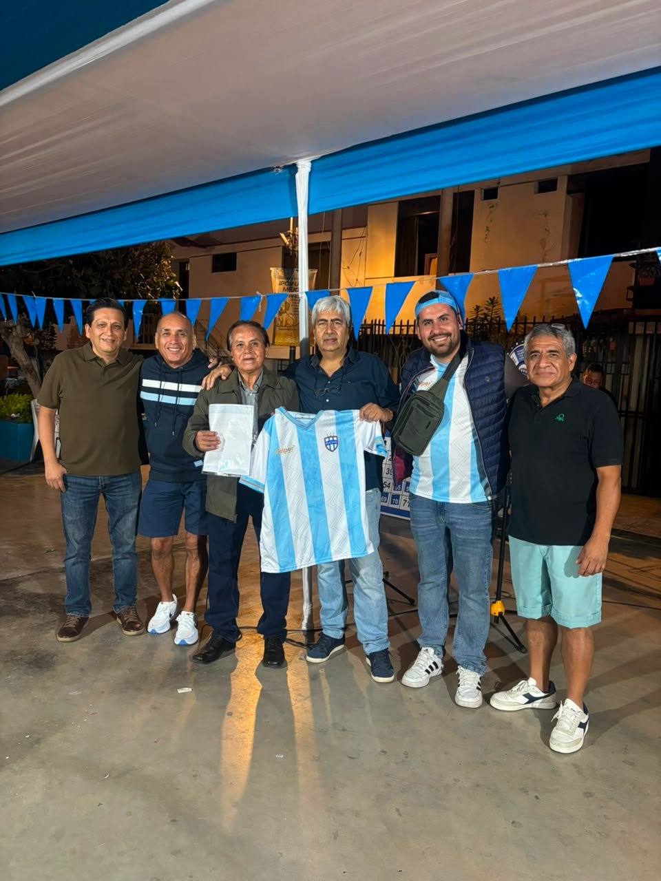 Jesús Gamarra y Lalo Bodero son los nuevos Asociados Honorarios de Racing San Luis 1973