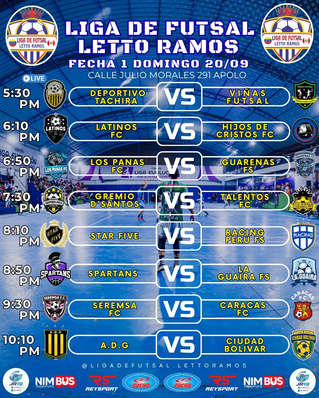 Liga de Futsal Letto Ramos